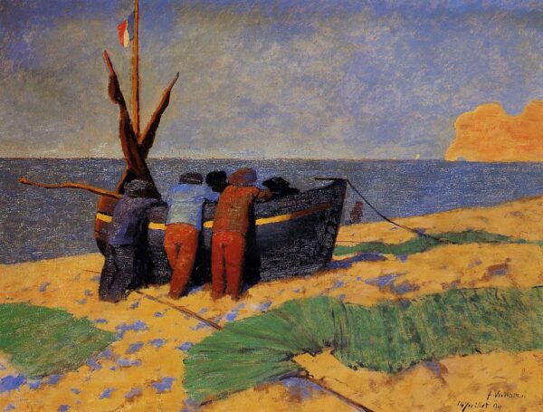 El catorce de julio en Etretat – Félix Edouard Vallotton Félix Vallotton 2024-11-21