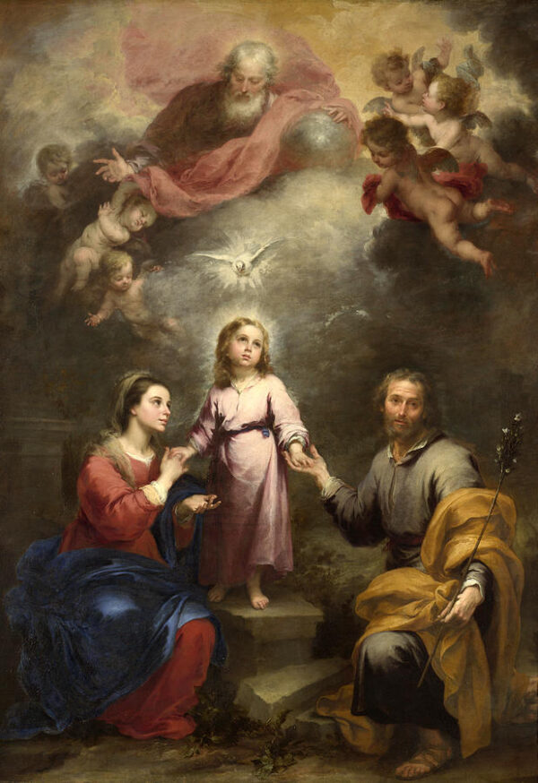 Las trinidades celestial y terrenal – Bartolomé Esteban Murillo Bartolomé Esteban Murillo 2024-11-21