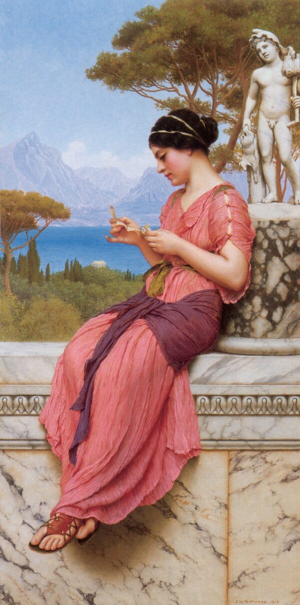 La carta de amor – John William Godward John William Godward 2024-11-21