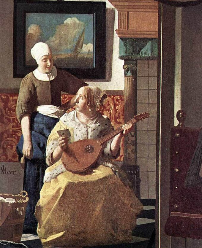 El detalle de la carta de amor (Vermeer) – Johannes Vermeer Johannes Vermeer 2024-09-19