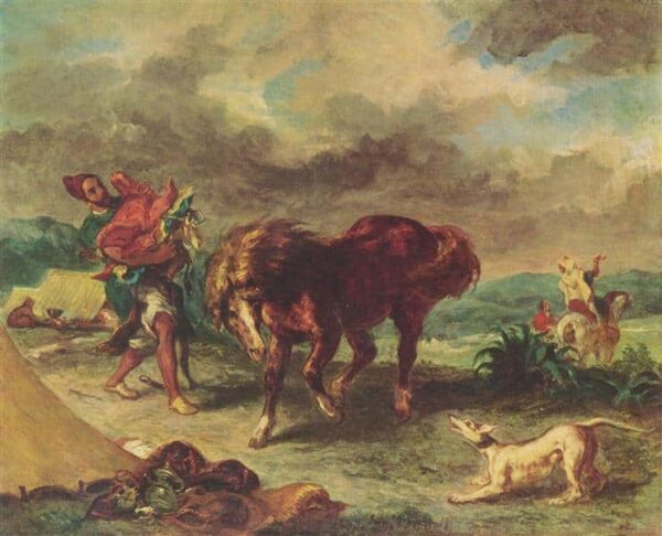 Marroquí y caballo – Eugène Delacroix Eugène Delacroix 2024-11-21