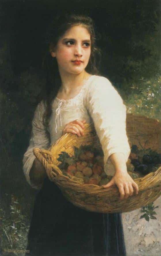 Las Ciruelas – William Bouguereau William Bouguereau 2024-11-21