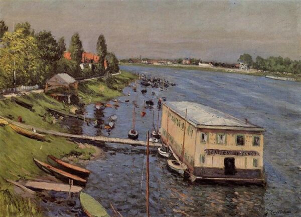 El Pontón de Argenteuil – Caillebotte Gustave Caillebotte 2024-11-21