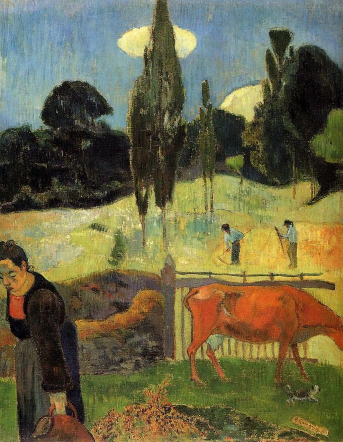 La vaca roja – Paul Gauguin Paul Gauguin 2024-09-20