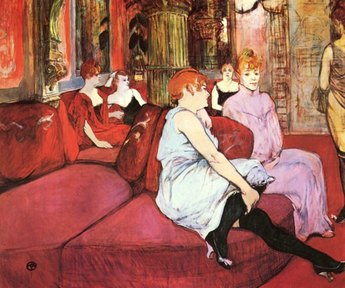 Salón de la calle des Moulins – Toulouse Lautrec Henri de Toulouse-Lautrec 2024-09-20