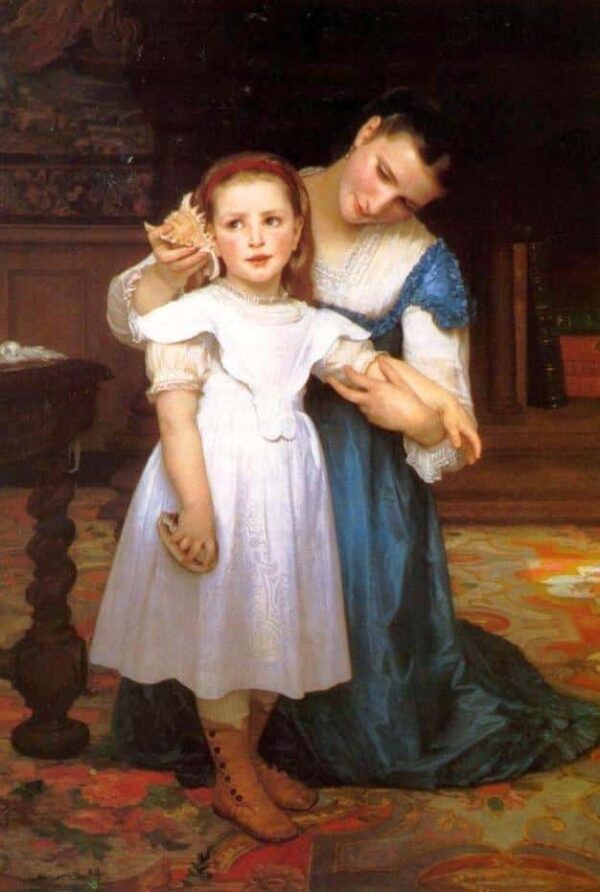 La concha – William Bouguereau William Bouguereau 2024-11-21