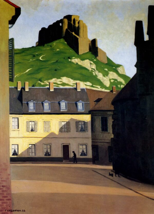 El castillo fortificado y la plaza de Andelys – Félix Edouard Vallotton Félix Vallotton 2024-11-21