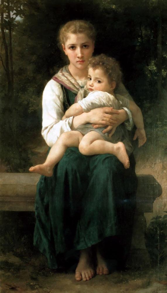 Las dos hermanas – William Bouguereau William Bouguereau 2024-11-21