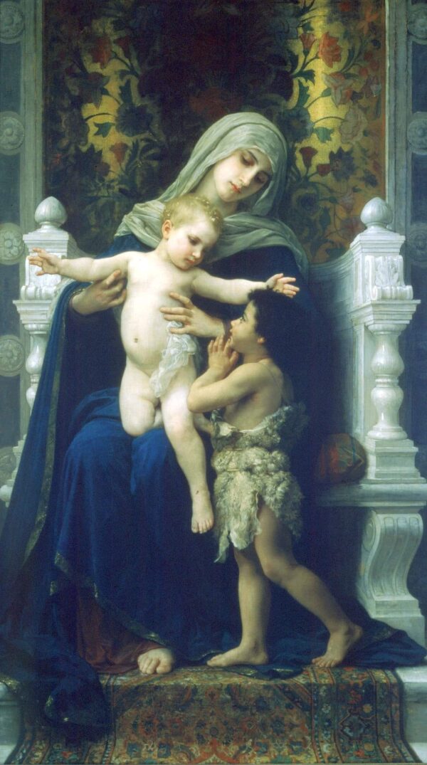 La Virgen, Jesús y San Juan Bautista – William Bouguereau William Bouguereau 2024-11-21