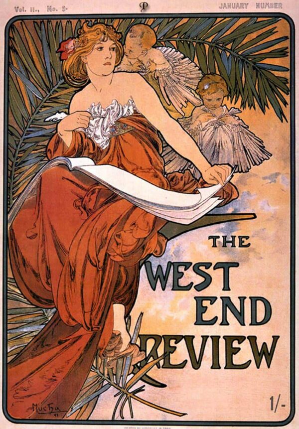 La revista del West End – Mucha Alfons Mucha 2024-11-21