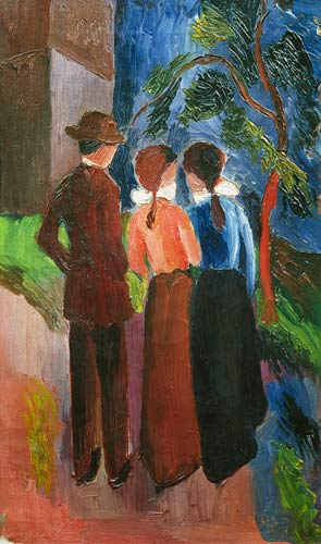 La marcha – August Macke August Macke 2024-09-20