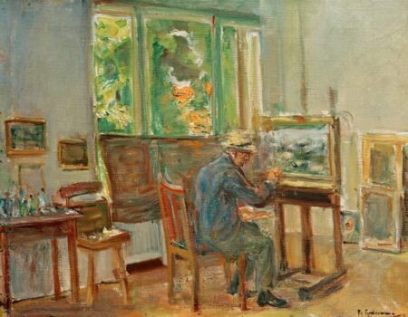 El artista en su estudio en Wannsee – Max Liebermann Max Liebermann 2024-12-22