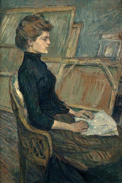 Mujer en un estudio – Toulouse Lautrec Henri de Toulouse-Lautrec 2024-09-20