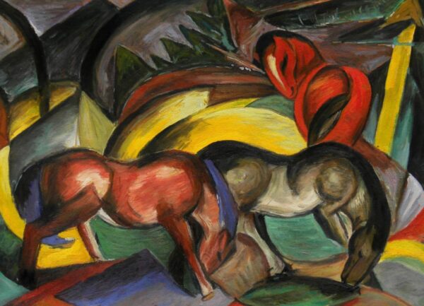 3 caballos – Franz Marc Franz Marc 2024-11-08