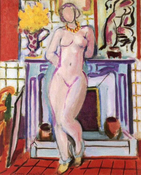 Desnudo junto a la chimenea – Matisse Henri Matisse 2024-11-21