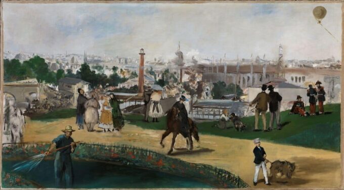 Una vista de la Exposición Universal de 1867 en París – Edouard Manet Édouard Manet 2024-09-20