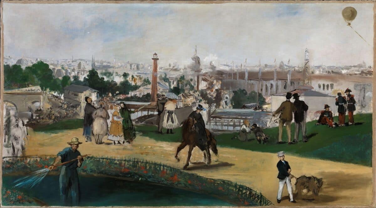 Una vista de la Exposición Universal de 1867 en París – Edouard Manet Édouard Manet 2024-09-20 2