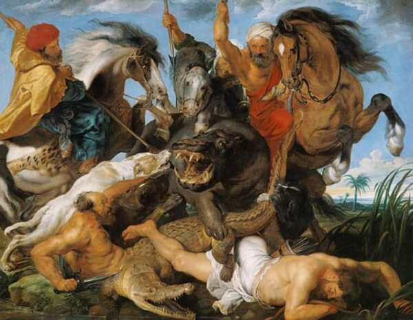 Caza de hipopótamos y cocodrilos – Peter Paul Rubens Peter Paul Rubens 2024-11-21