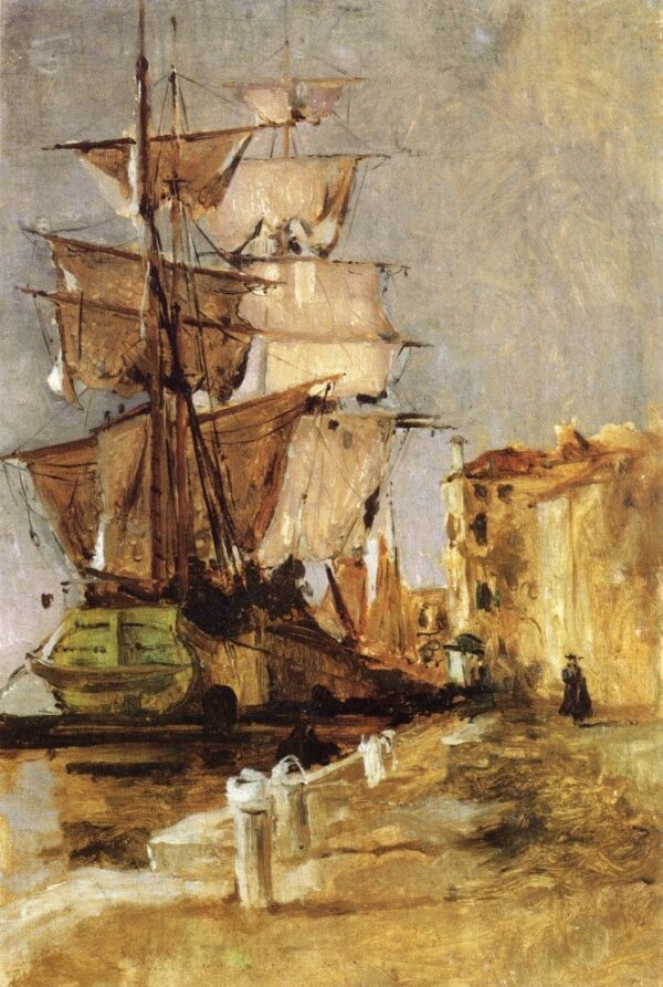 Barco de vela veneciano – John Henry Twachtman John Henry Twachtman 2025-01-05