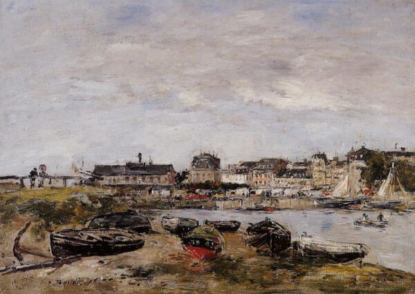 Vista del puerto, Trouville – Eugène Boudin Eugène Boudin 2024-11-21