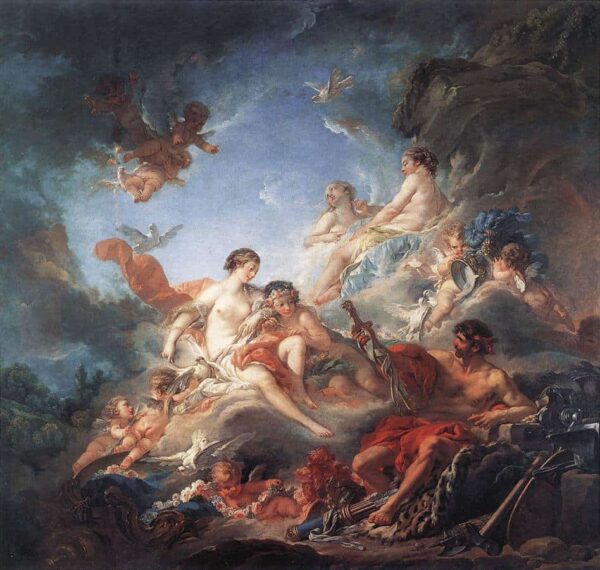 Vulcano presentando armas a Venus para Eneas – François Boucher François Boucher 2024-11-21