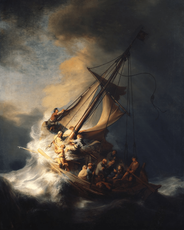 El Cristo en la tormenta en el mar de Galilea – Rembrandt van Rijn Pinturas Populares 2024-09-19