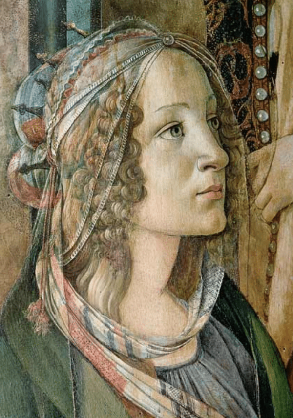 Detalle de Santa Catalina del retablo de San Barnabás – Sandro Botticelli Sandro Botticelli 2024-11-21