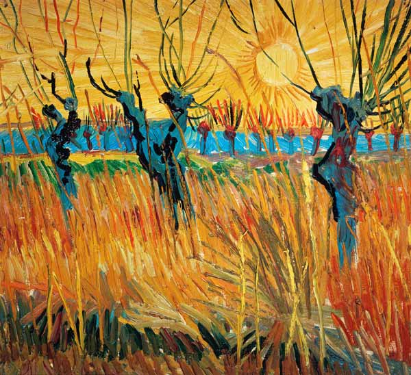 Los sauces al atardecer – Van Gogh Vincent Van Gogh 2024-09-19