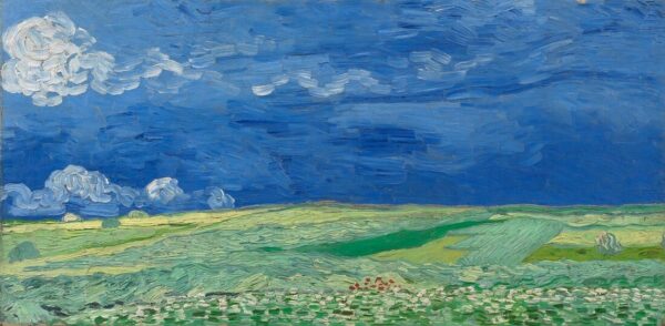 Campo bajo nubes de tormenta – Van Gogh Vincent Van Gogh 2024-11-21