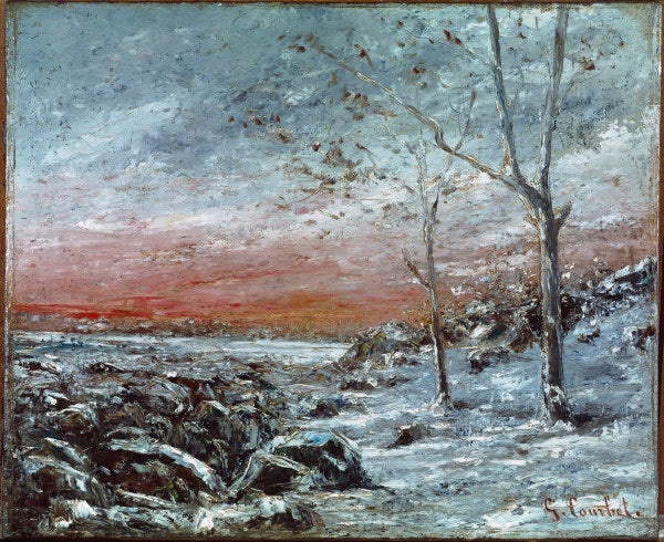 Paisaje de invierno – Gustave Courbet Gustave Courbet 2024-11-21