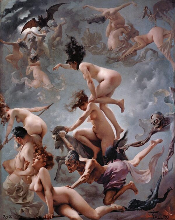 Las brujas yendo a su sabbat – Luis Ricardo Falero Luis Ricardo Falero 2024-11-21