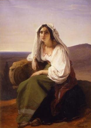 Mujer de Ciociaria (mujer campesina romana) – Francesco Hayez Francesco Hayez 2024-11-20