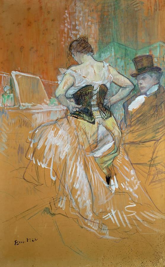 Mujer con corsé – Toulouse Lautrec Henri de Toulouse-Lautrec 2024-09-20