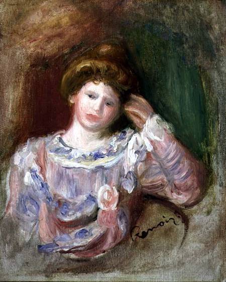 Mujer apoyando su cabeza en sus manos – Pierre-Auguste Renoir Pierre-Auguste Renoir 2024-09-20