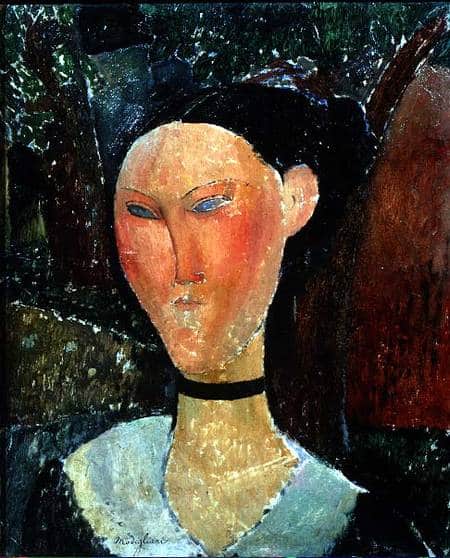 Mujer con un collar de terciopelo – Amadeo Modigliani 2024-09-20 2