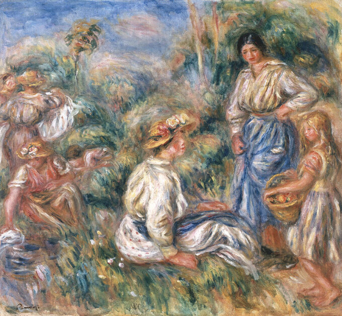 Mujer en un paisaje – Pierre-Auguste Renoir Pierre-Auguste Renoir 2024-09-20