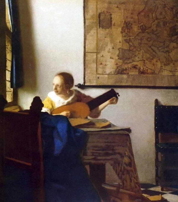 La mujer con laúd – Johannes Vermeer Johannes Vermeer 2024-11-21