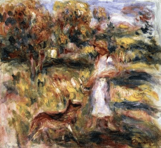 Paisaje con la mujer de Renoir y Zaza – Pierre-Auguste Renoir Pierre-Auguste Renoir 2024-09-20