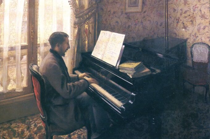 Joven hombre tocando el piano – Caillebotte Gustave Caillebotte 2024-09-20