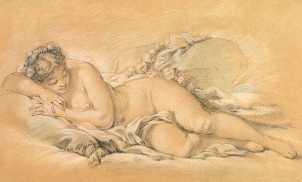 Joven mujer durmiendo – François Boucher François Boucher 2024-11-21