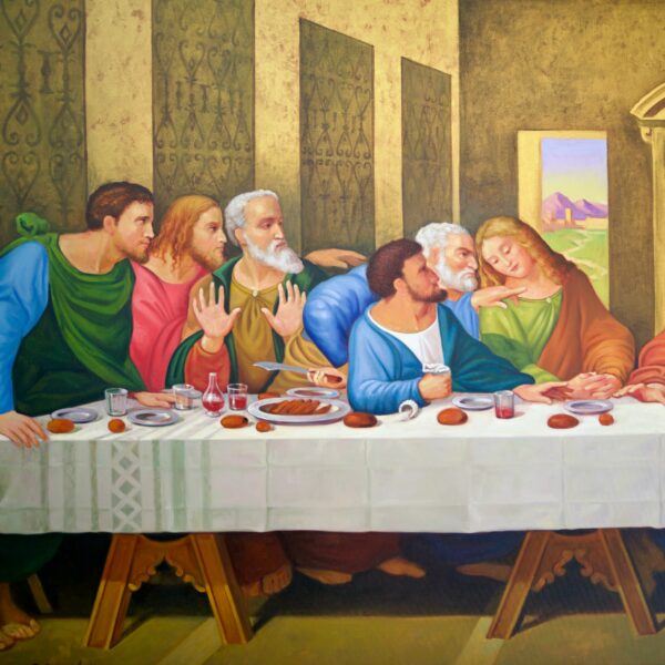 The Last Supper – A Reimagined Leonardo Da Vinci Masterpiece by Master Apollon | – 270 X 160 CM Pintura Original en Venta 2025-02-04 6