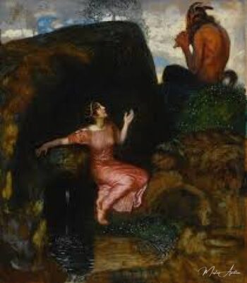 A la fuente (ninfa escuchando) – Franz Von Stuck Franz von Stuck 2025-03-15