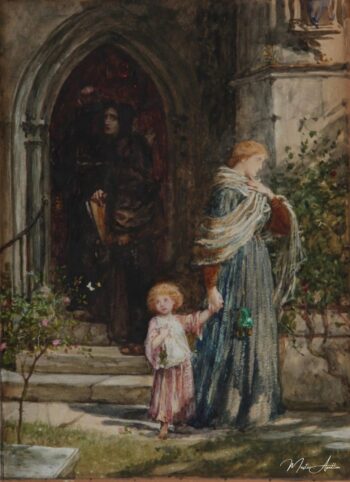 A la sombra de la Iglesia – Sir Francis Dicksee Sir Francis Dicksee 2025-05-09