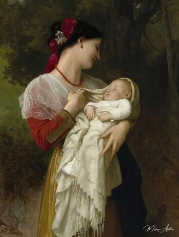 Admiración Maternal – William Bouguereau William Bouguereau 2025-05-09