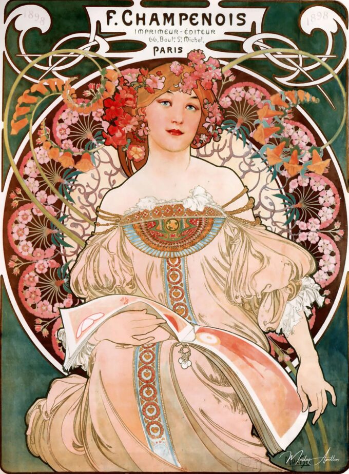 Cartel F.Champenois – Mucha Alfons Mucha 2025-03-15