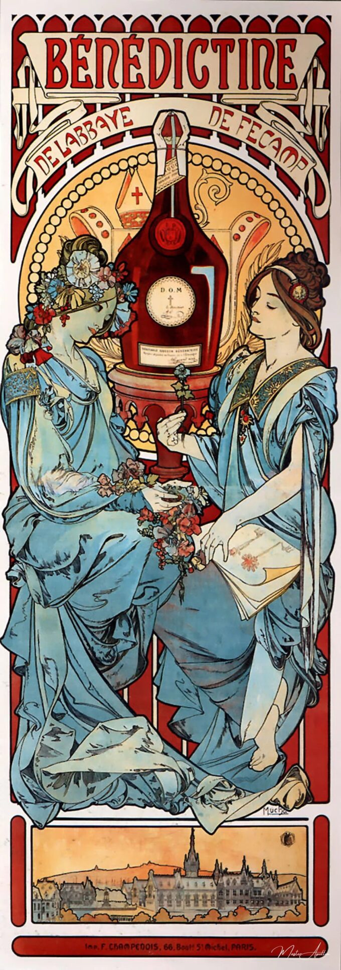 Cartel publicitario para la Bénédictine – Mucha Alfons Mucha 2025-05-03 2