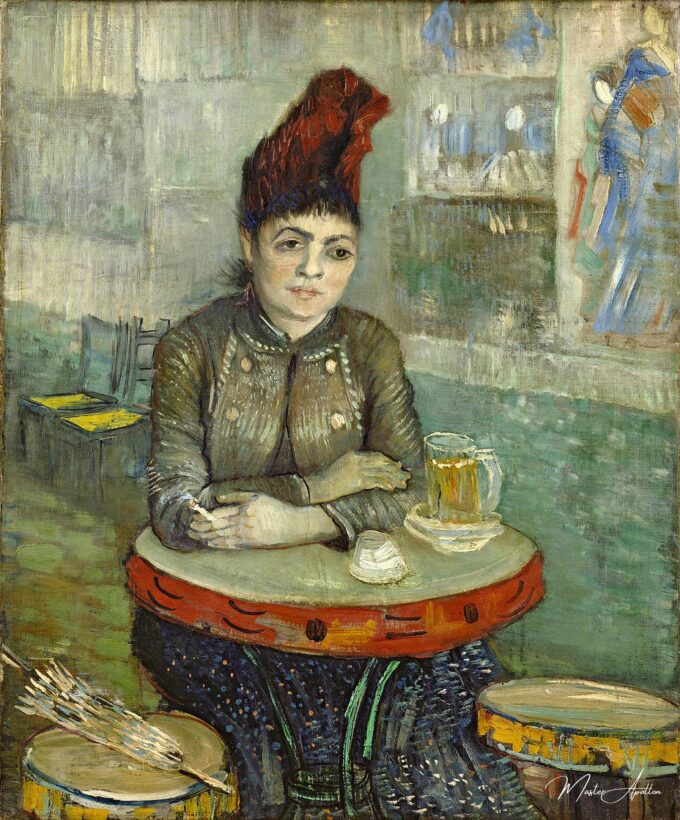 Agostina Segatori sentada en el café del Tambourin – Van Gogh Vincent Van Gogh 2025-05-03 2