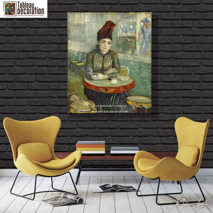 Agostina Segatori sentada en el café del Tambourin – Van Gogh Vincent Van Gogh 2025-05-03 6