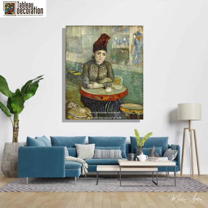 Agostina Segatori sentada en el café del Tambourin – Van Gogh Vincent Van Gogh 2025-05-03 7