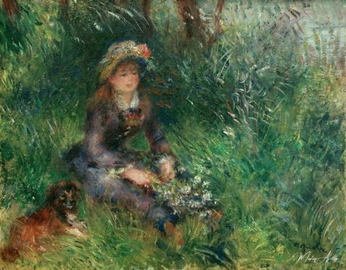 Aline Charigot con un perro – Pierre-Auguste Renoir Pierre-Auguste Renoir 2025-04-17 2